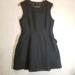 J. Crew Dresses | J.Crew Perforated A-Line Black Dress Women’s Pockets Size 12 Style B9821 Cutouts | Color: Black | Size: 12