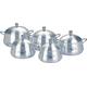 10PC Casserole Set Aluminium Wok Kitchen Cooking Pan Saucepan Pot Set Lid Cookware Stock