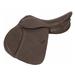 Henri de Rivel Pro Pony Covered Close Contact Saddle - 15.75 - Long - Havana - Smartpak