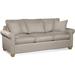 Braxton Culler Park Lane 81" Rolled Arm Sofa w/ Reversible Cushions in Gray/White/Brown | 36 H x 81 W x 37 D in | Wayfair 759-011/0851-73/HONEY