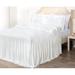 Chezmoi Collection Sinclair 3 Piece French Country Chic Bedspread Set /Polyfill/Microfiber in White | Twin Bedspread + 1 Standard Sham | Wayfair