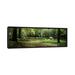 East Urban Home 'Flowers in a Park, Central Park, Manhattan, New York City, New York State' Photographic Print on Canvas in Black/Green | Wayfair