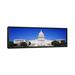 East Urban Home Facade of a Government Building, Capitol Building, Capitol Hill, Washington DC, USA - Unframed Panoramic Photograph Print on Canvas | Wayfair