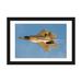 East Urban Home 'An F-22A Raptor of the US Air Force Turns at High Speed II' Photographic Print on Canvas Paper in Blue | Wayfair