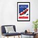 East Urban Home Minimal Movie 'F1 Silverstone Race Track' Graphic Art Print on Canvas in Black/Indigo/Red | 24" H x 16" W x 1" D | Wayfair