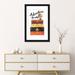 East Urban Home 'Luggage Stack Adventure Awaits' Print on Canvas in Black/Gray/Red | 24" H x 16" W x 1" D | Wayfair