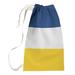 East Urban Home Los Angeles LA Basketball Laundry Bag Fabric in Gray/White/Yellow | 36 H x 28 W in | Wayfair 60DB0D406BE64B399CEE2C1714543BF1