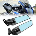 Rétroviseur rotatif réglable pour moto rétroviseur modifié aile de vent accessoires de moto pour