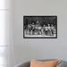 East Urban Home 1950s Lineup of 9 Boys in Tee Shirts w/ Bats & Mitts Facing Camera - Wrapped Canvas Photograph Print in Gray/Green | Wayfair