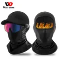 WEST BIKING-Sports d'hiver chauds respirant cagoule masque polaire moto vtt casque chapeau pour