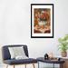 East Urban Home 'Still Life w/ Flowers & Prickly Pears' Print on Canvas, Cotton in Brown/Green/Orange | 24 W in | Wayfair