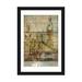 East Urban Home Big Ben, London, England, United Kingdom Graphic Art on Wrapped Canvas in Brown/Green/White | 32" H x 24" W x 1" D | Wayfair