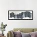 East Urban Home Monochrome Notation I by June Erica Vess - Panoramic Gallery-Wrapped Canvas Giclee Print Canvas | 1.5 D in | Wayfair