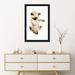 East Urban Home Siamese Kitten by Wandering Laur - Gallery-Wrapped Canvas Giclee Print Paper, in Black/Brown/White | 24 H x 16 W x 1 D in | Wayfair