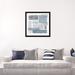 East Urban Home 'Between The Lines III' Print on Canvas Wood/Canvas/Paper in Black/Brown/Gray | 16 H x 16 W in | Wayfair