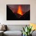 East Urban Home 'Stromboli Eruption, Aeolian Islands, North Of Sicily, Italy IV' By Martin Rietze Graphic Art Print on Wrapped Canvas | Wayfair