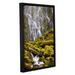 Loon Peak® 'Proxy Falls Oregon 8' by Cody York Photographic Print on Wrapped Canvas Metal in Brown/Green/White | 48 H x 32 W x 2 D in | Wayfair