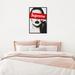 Oliver Gal Red Tag Beauty, Beauty Lips Tag - Graphic Art on Canvas in Black/Red/White | 24 H x 16 W x 1.75 D in | Wayfair 31180_16x24_CANV_BFL