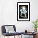 East Urban Home 'Regina Maya in Verde' Graphic Art Print on Canvas Metal in Black/Blue/Gray | 32 H x 24 W in | Wayfair