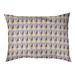 Tucker Murphy Pet™ Chen Shifted Arrows Pattern Indoor Dog Pillow Polyester in Green/Yellow | Small (28" W x 18" D x 6" H) | Wayfair