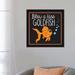 Winston Porter 'Goldfish' by Erin Clark - Graphic Art Print on Canvas in Black | 26 H x 26 W x 1.5 D in | Wayfair BC4FD5B75CD54F88A98B0C3C9FA695C3