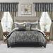 Astoria Grand Wightmans 24 Piece Room in a Bag Polyester/Polyfill/Microfiber in Black | Cal. King Comforter + 23 Additional Pieces | Wayfair