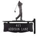 Montague Metal Products Inc. 2-Line Address Post Metal in Gray | 14.75 H x 14.75 W x 0.32 D in | Wayfair CPSO-2-88Swedish Iron