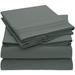 Everly Quinn Susel Microfiber/Polyester Fitted Sheet Set Microfiber/Polyester in Gray | California King | Wayfair 88D0FF69B8054E31A53562C910A5F983