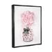 Everly Quinn Flower Perfume Glam Fashion Design Canvas Wall Art By Ziwei Li Canvas in Pink | 21 H x 17 W x 1.7 D in | Wayfair