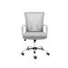 Inbox Zero Mashea Mesh Task Chair Upholstered/Mesh in Gray/Blue/Black | 36.6 H x 21.7 W x 23.6 D in | Wayfair 2507AFA38A054B3B80D46C5AE40EE2D6