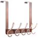 Millwood Pines Door Hooks - 5 Hooks, Door Hook Hangers For Hanging Clothes/Towels/Coats/Backpacks/Hat | 8 H x 16 W x 1.77 D in | Wayfair