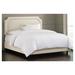 Mercer41 Chapne Low Profile Bed Upholstered/Velvet in Brown | 51 H x 83 D in | Wayfair 6CDA138803A64A07BB7B0721E185E08D