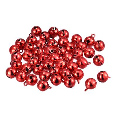 Jingle Bells, 3/8inch 24pcs Small Craft Bells, Red