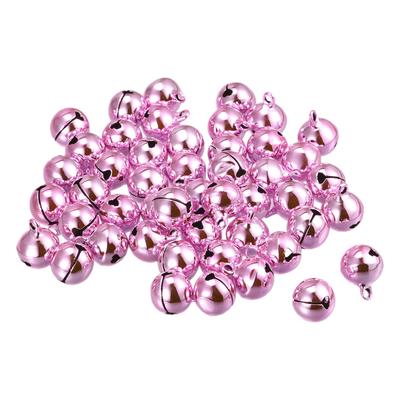 Jingle Bells, 1/2inch 24pcs Small Craft Bells, Pink