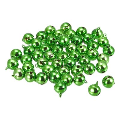 Jingle Bells, 1/2inch 24pcs Small Craft Bells, Green