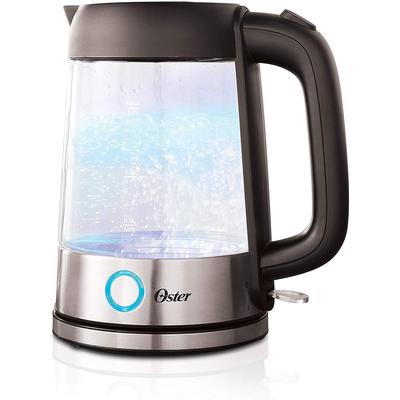Oster BVSTKT7098000 1.7L (7-Cup) Illuminating Glass Kettle with LED In