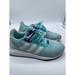 Adidas Shoes | Adidas Womens Sneakers Size 6 Turquoise White Purple Lace Up Athletic Shoes | Color: Purple/White | Size: 6