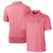 Men's Cutter & Buck Heathered Cardinal Stanford Forge Stretch Polo