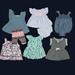 Jessica Simpson Matching Sets | Baby Girl Outfits Bundle Size 12 Months | Color: Black/Blue/Gray/Pink/White | Size: 9-12mb