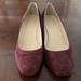 J. Crew Shoes | J. Crew Suede Pumps | Color: Red | Size: 9.5