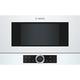 Bosch Serie 8 BFR634GW1 Built In Microwave Oven, 21 Litre, 900 Watt (Polar White)