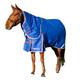 Turnout Rug GALLOP Trojan X 200g Dual Rug & Neck Set Mediumweight 1200Denier (6'0", Royal Blue/Red bindings)