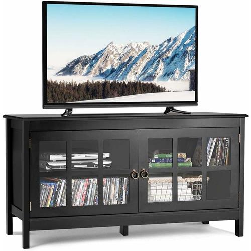 TV-Schrank TV-Board, Lowboard für Fernseher bis zu 50 Zoll, Fernsehschrank Fernsehtisch 2