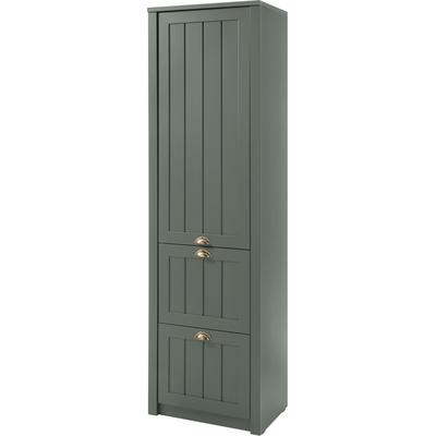 Garderobenschrank HOME AFFAIRE, grün, B:60cm H:204cm T:43cm, Holzwerkstoff, MDF, Schränke, Höhe ca. 204 cm Image