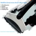 Pelle à neige durable pour pare-brise de voiture grattoir de déneigement pelle à glace outil de