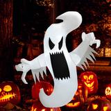 Costway 5FT Halloween Inflatable Ghost Blow-up Hanging Decoration w/ - See Details