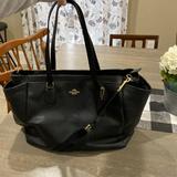 Coach Accessories | Like New Coach Diaper Bag | Color: Black | Size: Osbb