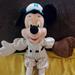 Disney Toys | Disney World Baseball Mickey Mouse Plush Soft Toy Vintage | Color: Black/Cream | Size: Osbb