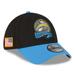 Men's New Era Black/Blue Los Angeles Chargers 2022 Salute To Service 39THIRTY Flex Hat
