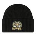 Men's New Era Black Orleans Saints 2022 Salute To Service Knit Hat